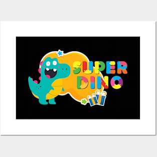 Super Dino Posters and Art